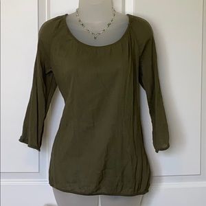 Old Navy Olive Green Top